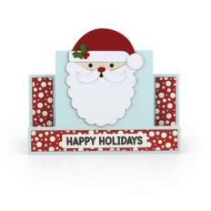 center step card christmas santa