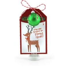 card tag christmas deer