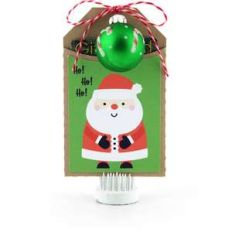 card tag christmas santa