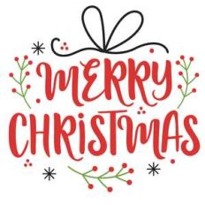 merry christmas title