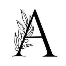 letter a monogram
