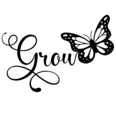 grow butterfly word