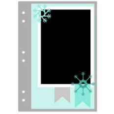 25 days of christmas 6 x 9 snowflake layout