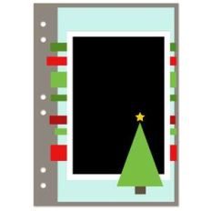 25 days of christmas 6 x 9 tree layout