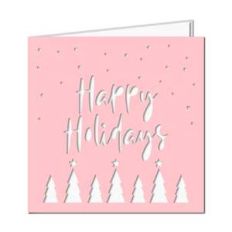 happy holidays card