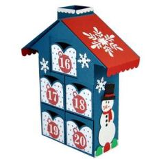 christmas advent village drawers 16-20 – snowman