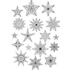 star coloring stickers