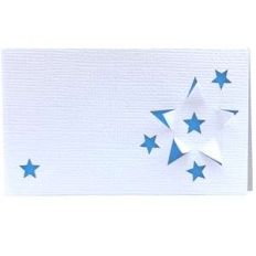 3d star place card