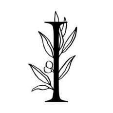 letter i monogram