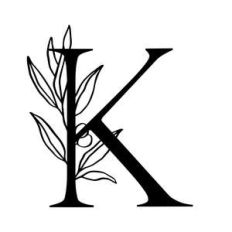letter k monogram