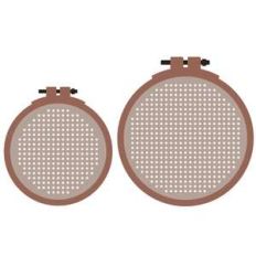 embroidery hoops for cross stitch