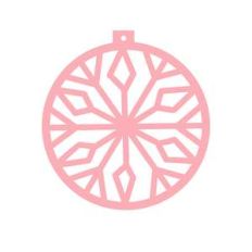 snowflake ornament