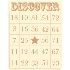 discover bingo card