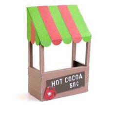 3d hot cocoa stand