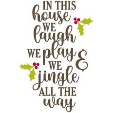 we laugh we play we jingle all the way