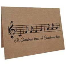 oh christmas tree music card