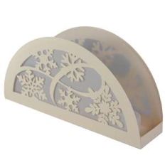 snowflakes rising moon lantern