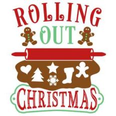 rolling out christmas