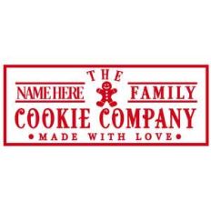custom family cookie sign