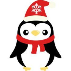 christmas penguin