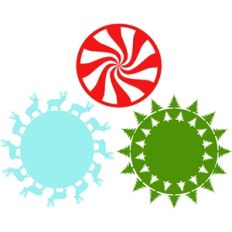 christmas doilies