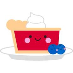 cherry pie slice