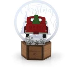 hexagon pop up card truck