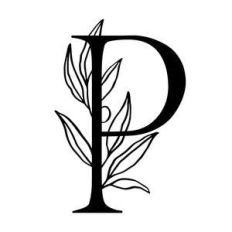 letter p monogram