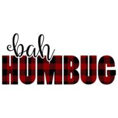 buffalo plaid bah humbug