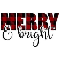 buffalo plaid merry and bright