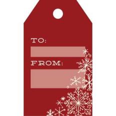 snowflake tag