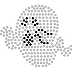 rhinestone ghost