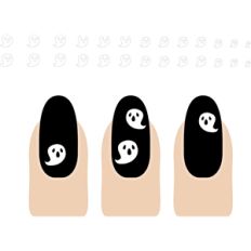 nail design: mummy