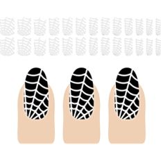 nail design: web