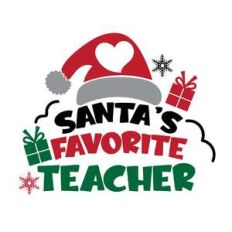 santa’s favorite teacher