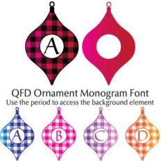 qfd ornament monogram font