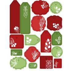 ml mistletoe tags stickers