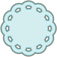 12x12 stacked doily