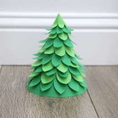 feathered christmas tree