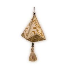 ornament 3d pyramid bell