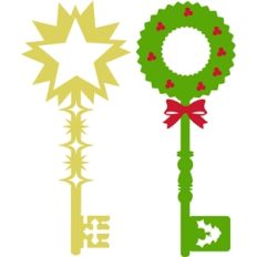 christmas key frames