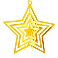 3d star spinner ornament