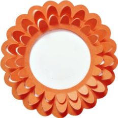 3d pop out flower frame wreath