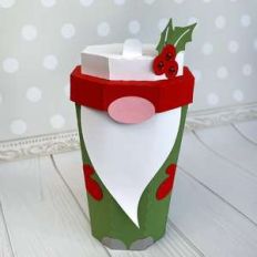 gnome coffee cup gift box