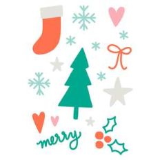 christmas stickers
