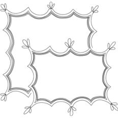 holly sketch border