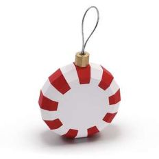 peppermint ornament