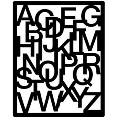 alphabet screen