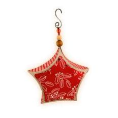 ornament 3d star curved sides