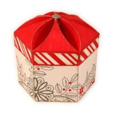 box small 3d petals lid